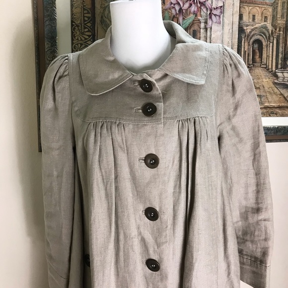 H&M Swing Coat Size 6 - Picture 4 of 7